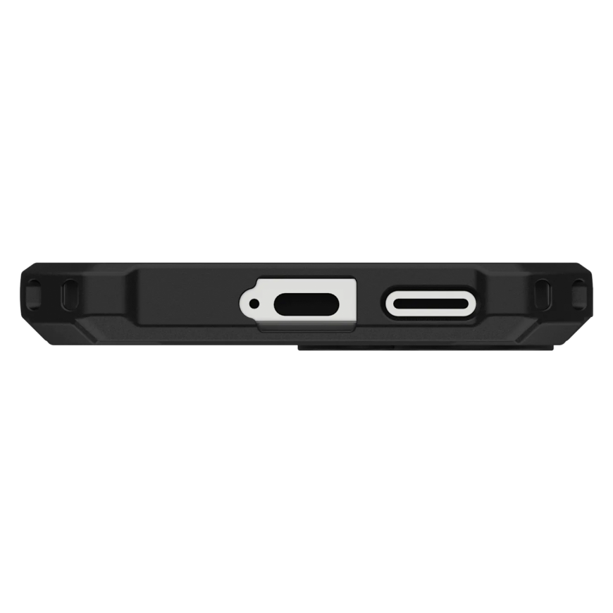 Защитный гибридный чехол с поддержкой MagSafe UAG Essential Armor для Samsung Galaxy S25 - фото 4